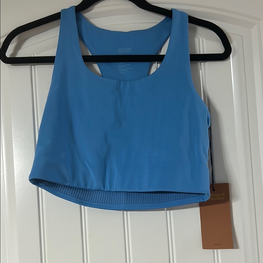 Girlfriend Collective Sky Blue Active Top